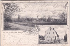 99326 Nahwinden (Stadtilm), u.a. Gasthaus Karl Schmidt, ca. 1900