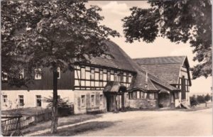 09623 Nassau (Frauenstein/Erzgebirge), Gasthof Clausnitzer, ca. 1960