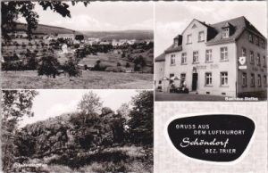 54316 Schöndorf (an der Ruwer), Gasthof Steffes, ca. 1960
