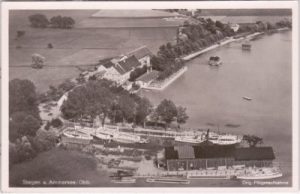 82266 Stegen (Inning am Ammersee), Luftaufnahme, ca. 1935