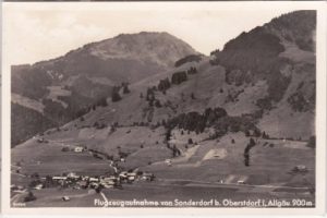87538 Sonderdorf im Allgäu (Bolsterlang), Ortsansicht, ca. 1935