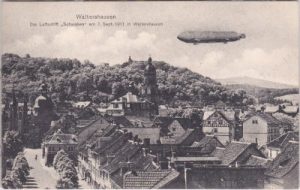 99880 Waltershausen, Luftschiff "Schwaben" am 7. September 1911