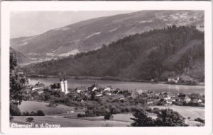 94130 Obernzell an der Donau, Ortsansicht, ca. 1950