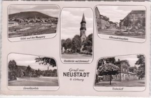 96465 Neustadt bei Coburg, u.a. Bahnhof, ca. 1960