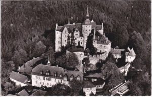 96337 Lauenstein (Ludwigsstadt), Luftaufnahme, ca. 1965