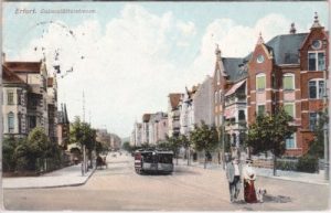 99099 Erfurt-Daberstedt, Daberstätter Straße, ca. 1910