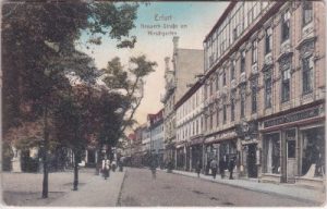 99084 Erfurt, Neuwerkstraße, ca. 1915