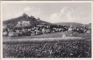 92696 Flossenbürg, Ortsansicht, ca. 1940