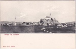 92714 Pleystein, Ortsansicht, ca. 1905