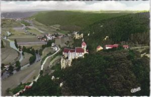 93339 Riedenburg im Altmühltal, Luftaufnahme, ca. 1965