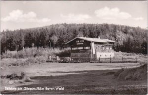 93449 Gibacht (Waldmünchen), Skihütte, ca. 1960