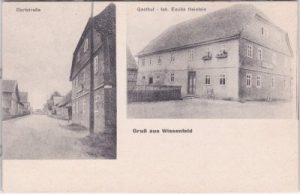 96484 Wiesenfeld bei Coburg (Meeder), u.a. Gasthof Heinlein, ca. 1915