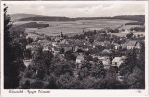 95632 Wunsiedel (Fichtelgebirge), Ortsansicht, ca. 1935