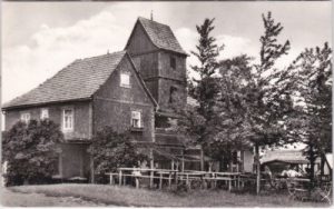 99334 Riechheim (Elleben), Gaststätte Riechheimer Berg, ca. 1960