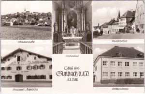 94436 Simbach (bei Landau), u.a. Brauerei Apfelböck, ca. 1965