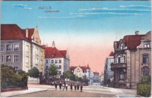 95028 Hof (Saale), Schillerstraße, ca. 1915