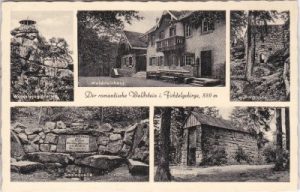 95239 Zell im Fichtelgebirge, Waldsteinhaus, ca. 1950