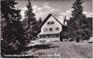 94518 Spiegelau, Waldschmidthaus (Rachelschutzhaus), ca. 1960