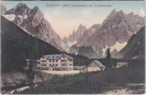 Sexten (Südtirol), Hotel Dolomitenhof, Fischleinboden, ca. 1935