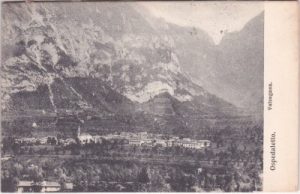 Ospedaletto (Spittal bei Yfän/Trentino), Ortsansicht, ca. 1905
