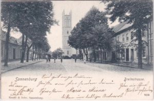 Sonnenburg/Neumark (Słońsk), Breitestraße, ca. 1900