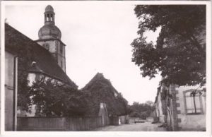 Saarunion/Elsass (Sarre-Union), Straßenansicht, ca. 1950