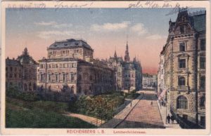 Reichenberg in Böhmen, Lerchenfeldstrasse, ca. 1920