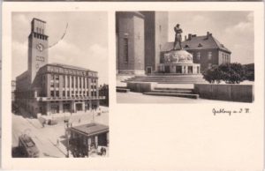Gablonz an der Neiße, u.a. Rathaus, ca. 1935