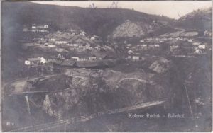 Rudnik (Kreis Ratibor), Bahnhof, ca. 1915