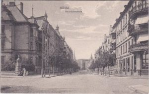 Neisse (Neiße in Schlesien), Neustädterstrasse, ca. 1915