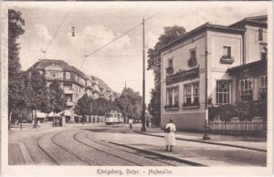 Königsberg in Ostpreußen, Hufenallee, ca. 1920