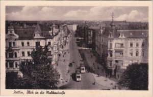 Stettin, Moltkestraße, ca. 1940