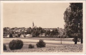 Freiberg in Mähren (Pribor), Ortsansicht, ca. 1960
