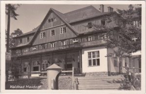 Maxdorf (Tetschen-Bodenbach), Restaurant "Waldbad", ca. 1930