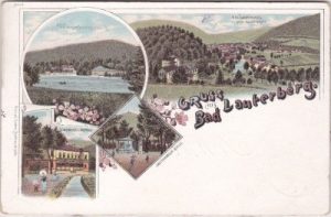 37431 Bad Lauterberg im Harz, Farblitho, ca. 1895