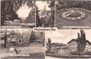 09661 Hainichen, u.a. Bahnhof, ca. 1965