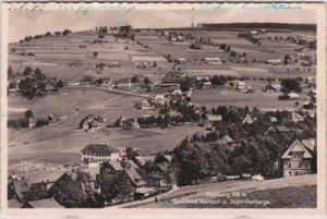 08248 Sachsenberg-Georgenthal (Klingenthal), Ortsansicht, ca. 1935