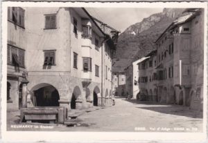 Neumarkt im Etschtal (Südtirol), Straßenansicht, ca. 1930
