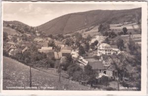 07429 Döschnitz (Thüringer Wald), Ortsansicht, ca. 1935
