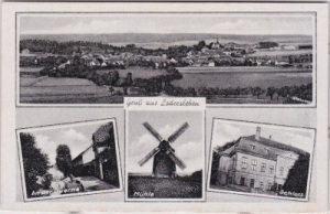 06268 Lodersleben (Querfurt), u.a, Mühle, ca. 1940