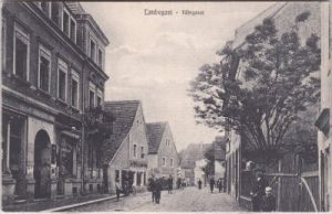 01279 Dresden-Laubegast (Leuben), Fährgasse, ca. 1905