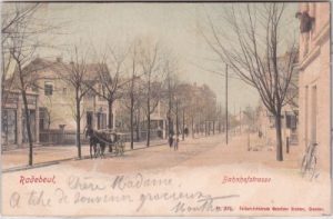 01445 Radebeul, Bahnhofstraße, ca. 1900