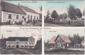 15848 Giesensdorf (Tauche), u.a. Gasthof Mante, ca. 1915