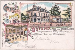 12459 Berlin-Ostend (Oberschöneweide/Köpenick), Farblitho, ca. 1895