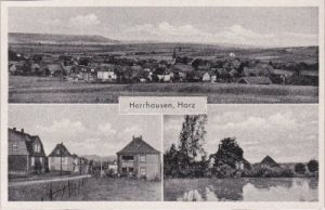 38723 Herrhausen im Harz (Seesen), u.a. Straßenansicht, ca. 1950