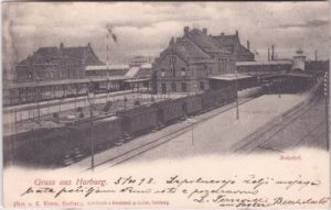 21079 Hamburg-Harburg, Bahnhof, ca. 1895