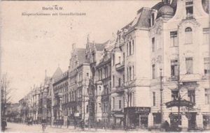 10557 Berlin-Tiergarten, Klopstockstrasse, ca. 1905