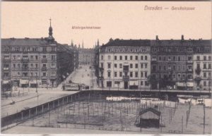 01307 Dresden-Johannstadt, Gerokstrasse, ca. 1910