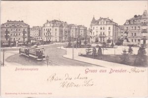 01309 Dresden-Striesen, Barbarossaplatz, ca. 1900