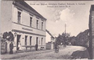 14797 Nahmitz (Lehnin), Gasthof August Schulze, ca. 1910